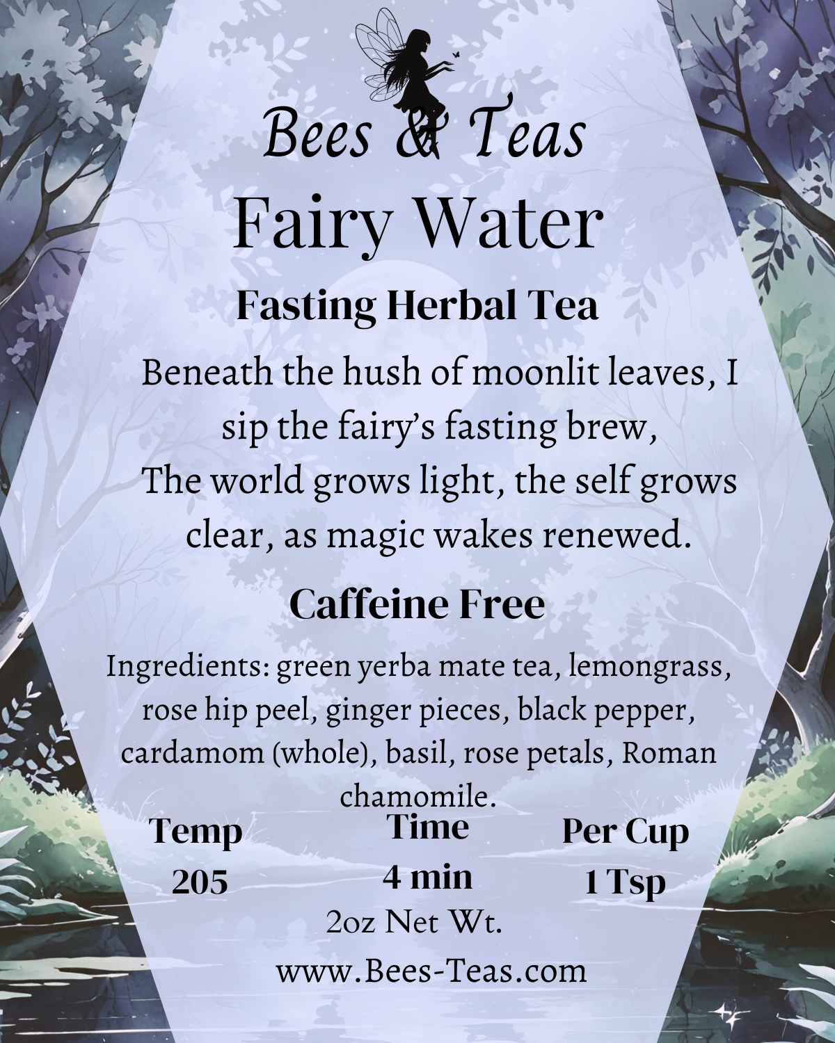 Fairy Water- Appetite Suppressing  Herbal Tea