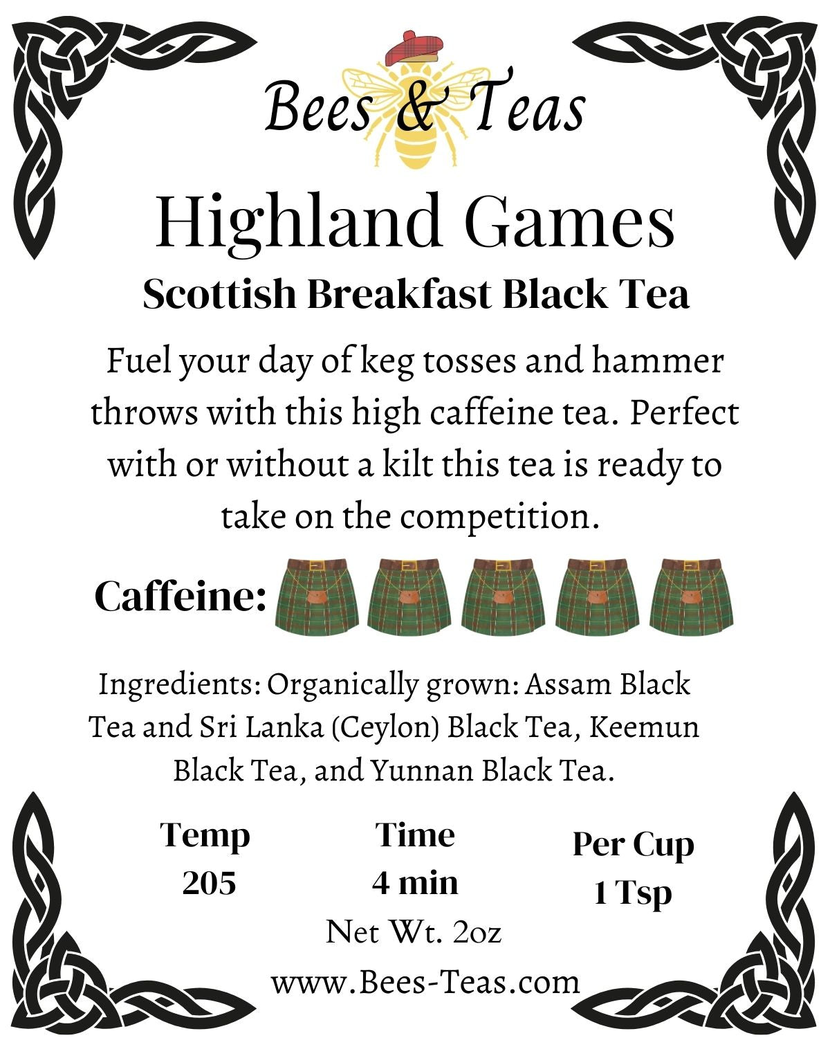 Highland Games - Black Tea