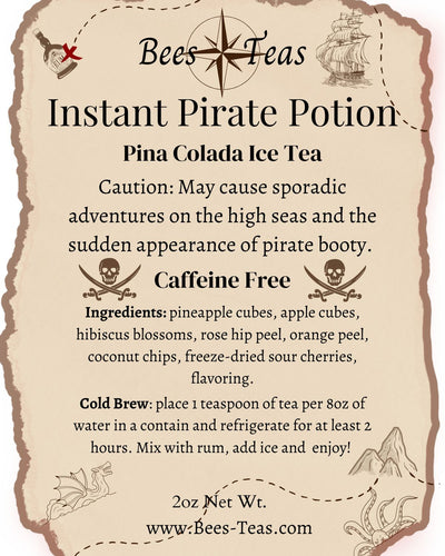 Instant Pirate Potion -Iced Herbal Tea