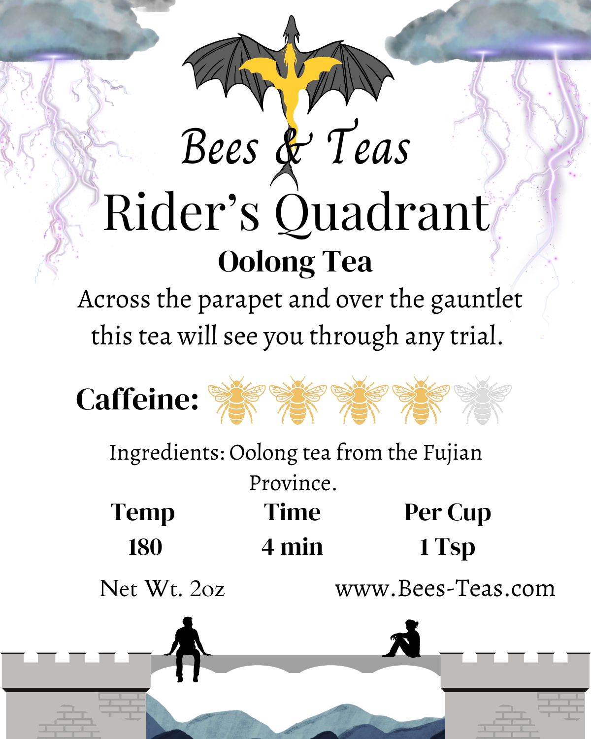 Rider's Quadrant - Black Tea