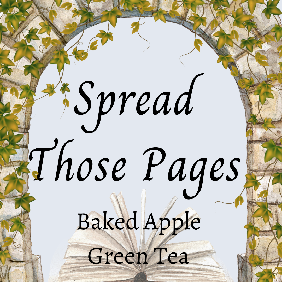 Spread Those Pages - Baked Apple Green Tea